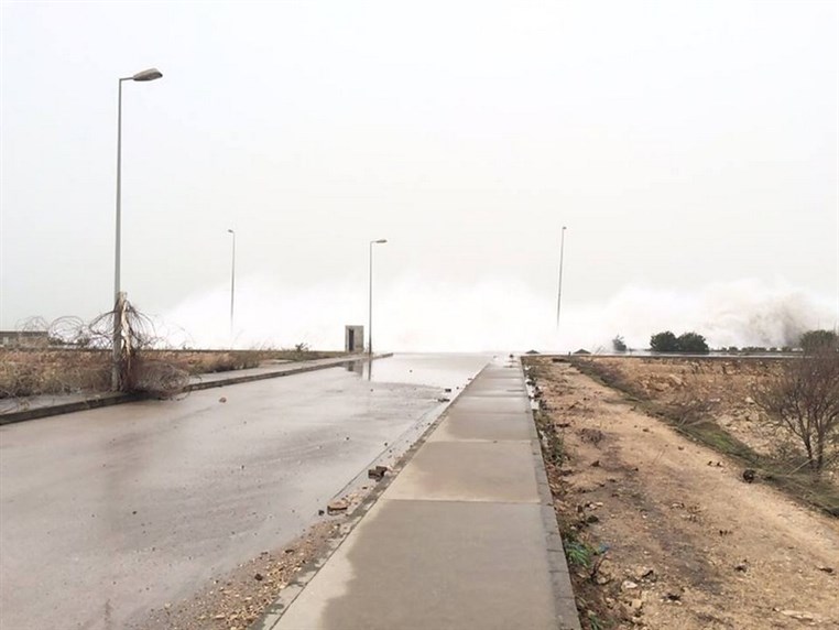 Violent Storm in Lebanon